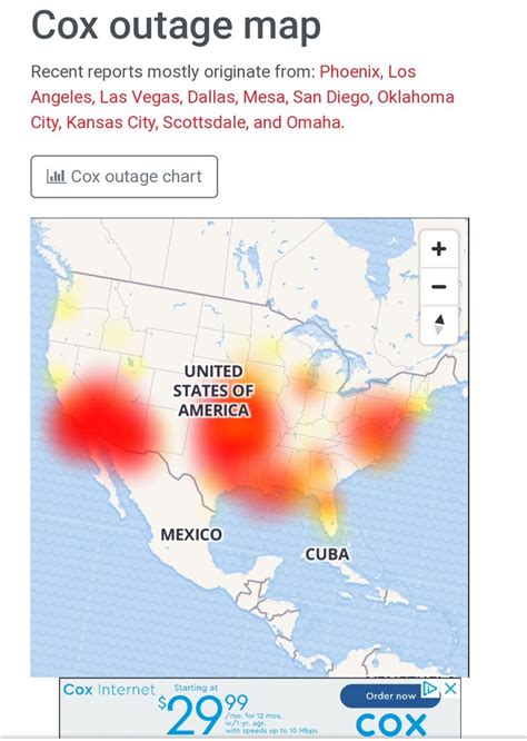 cox wifi down|cox internet outage map live.